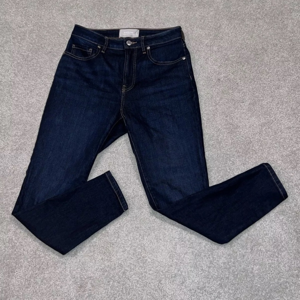 Everlane Curvy High-Rise Skinny Jeans - 27 crop